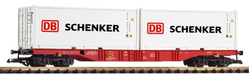 Piko 37753 Containertragwagen mit 2 Containern DB AG VI